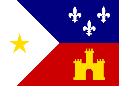 Acadian Flag of Louisiana